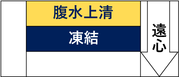-腹水上清-凍結--遠心